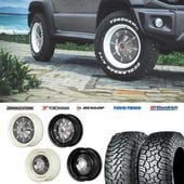 225/75R16 選べるタイヤセット <br> The First 16×6J -5 139.7 5H <br> 1本価格 シエラ シーエルリンク