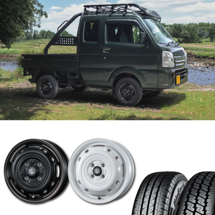 145/80R12 選べるタイヤセット <br> UNIONRIM TX 12×3.5J +44