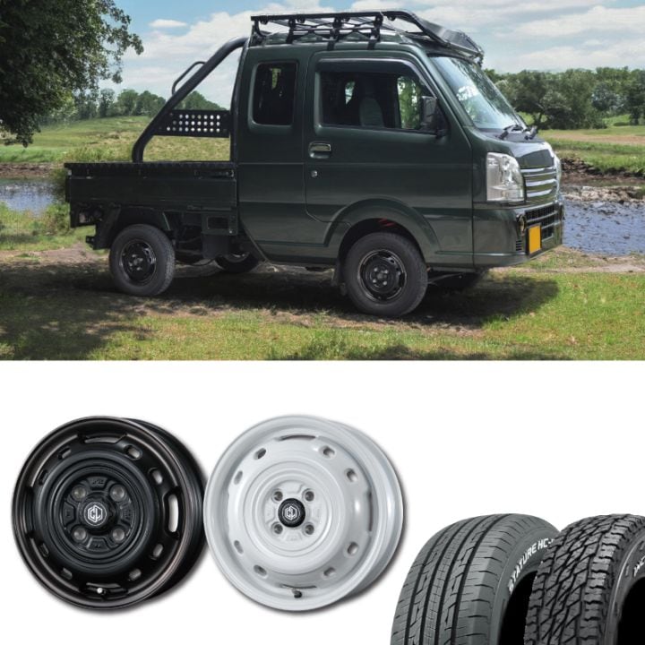 145/R12C 選べるタイヤセット <br> UNIONRIM TX 12×3.5J +44 100