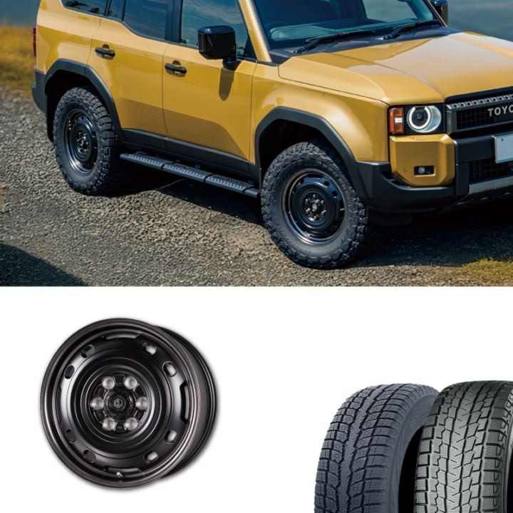 3986 ランクル300250 265/65R18 スタッドレスホイール ブリザック ランクル300 スタッドレスタイヤホイールセット 265