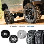 Dueler 175/80R16 タイヤ・ホイールセット 数量限定アウトレット】<br>175/80R16<br> 選べるタイヤセット <br