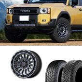 タイヤ、ホイール 【お話中】285/60R18 ホイール タイヤはおまけ程度