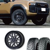 35×11.50R20 <br>選べるタイヤセット <br>【リフトアップ推奨】<br>【オーバーフェンダー必須】<br> UNIONRIM HH <br> 20×8.5J +55 139.7 6H　MB/MSC <br> ランクル250 ランクル300 <br> 4本価格 