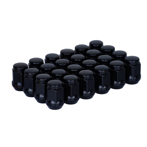 国産 ホイールナット <br> ブラック <br> 21HEX M14 P1.5<br> 60度テーパー 全長35mm <br> ランクル250 300 等<br>※UNIONRIM TX18インチには装着不可<br>1個価格