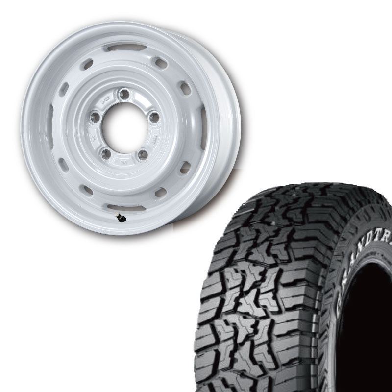 185/85R16 選べるタイヤセット <br> UNIONRIM TX 16×5.5J +20