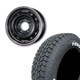 185/85R16 選べるタイヤセット <br> UNIONRIM TX 16×5.5J +20 139.7 5H <br> 1本価格 ジムニー シーエルリンク