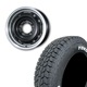 185/85R16 選べるタイヤセット <br> UNIONRIM TX 16×5.5J +20 139.7 5H <br> 1本価格 ジムニー シーエルリンク