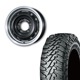 185/85R16 選べるタイヤセット <br> UNIONRIM TX 16×5.5J +20 139.7 5H <br> 1本価格 ジムニー シーエルリンク