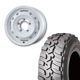 195R16 選べるタイヤセット <br> UNIONRIM TX 16×5.5J +20 139.7 5H <br> 1本価格 ジムニー シーエルリンク