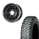 195R16 選べるタイヤセット <br> UNIONRIM TX 16×5.5J +20 139.7 5H <br> 1本価格 ジムニー シーエルリンク