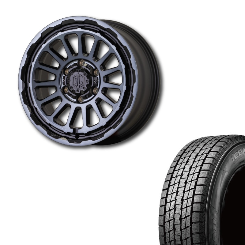 285/60R18 選べるスタッドレスセット <br>UNIONRIM HR <br> 18インチ