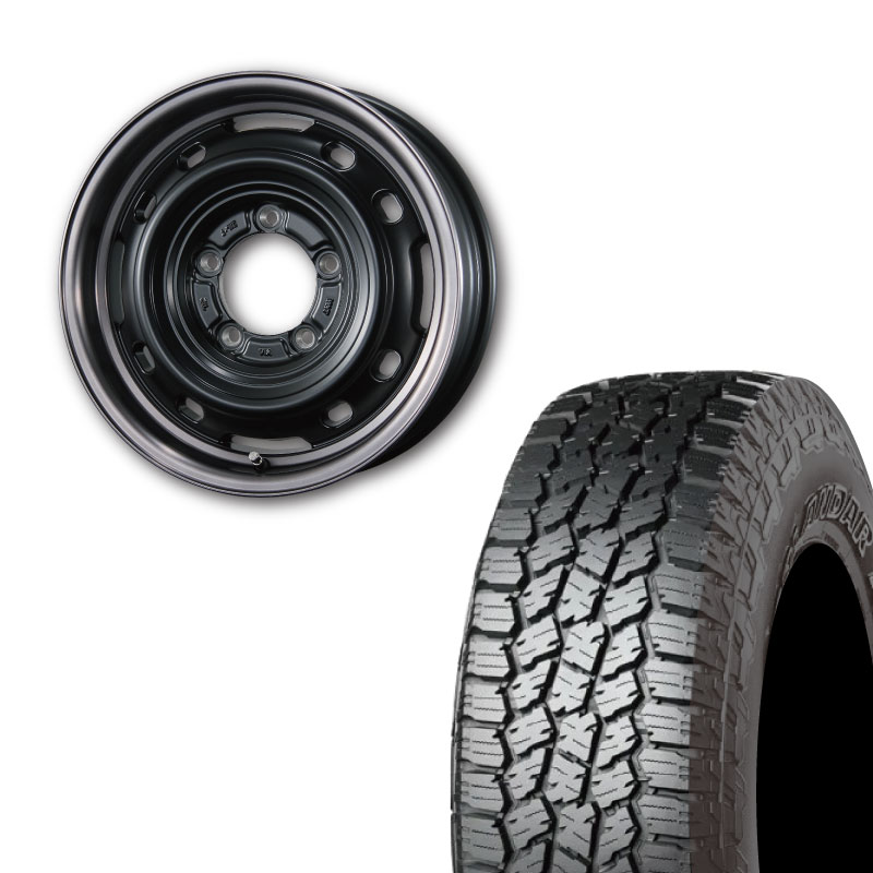 225/75R16 選べるタイヤセット <br> UNIONRIM TX 16×5.5J +20