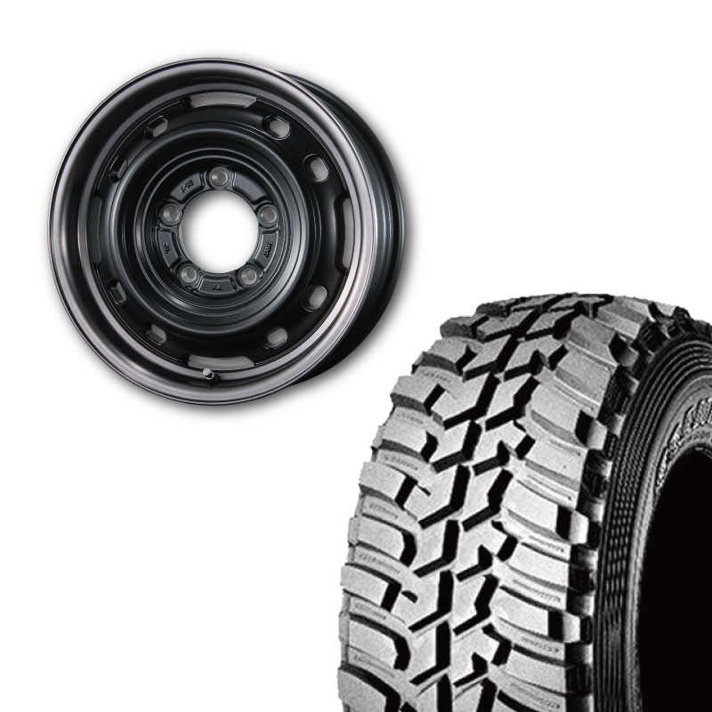 225/75R16<br> 選べるタイヤセット <br>【3インチUP 推奨】<br 