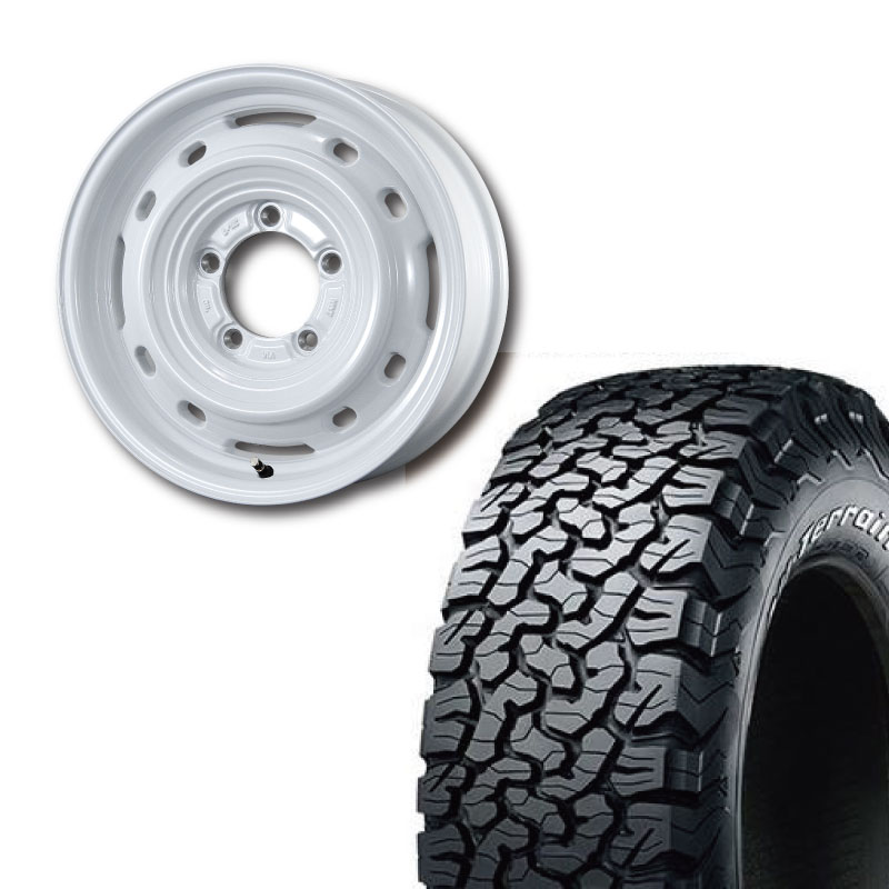 225/75R16 選べるタイヤセット <br> UNIONRIM TX 16×6J ±0 139.7