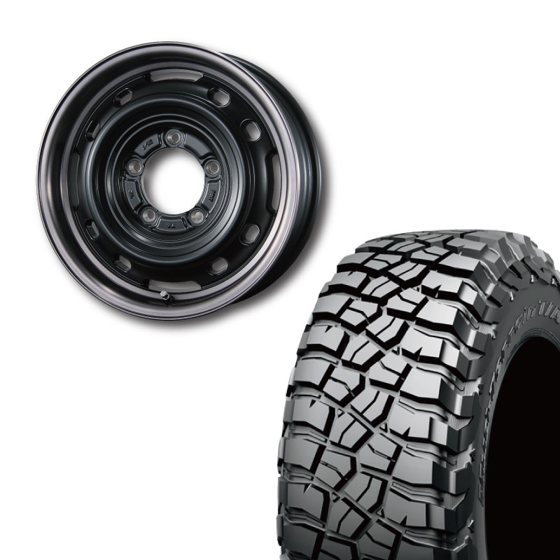 ジムニー　BFグッドリッチ225/75R16 タイヤ4本 楽天市場】225／75r16 mt（ブランドBFグッドリッチ）の通販