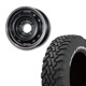225/75R16 選べるタイヤセット <br> UNIONRIM TX 16×6J ±0 139.7 5H <br> 1本価格 シエラ シーエルリンク
