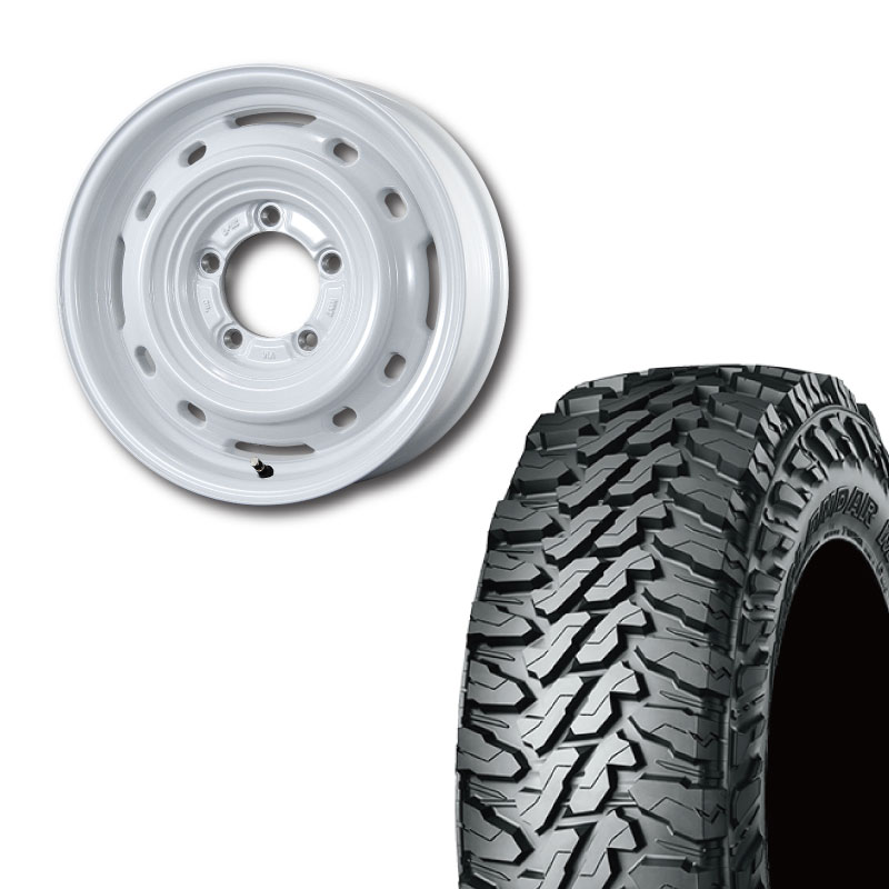 215/70R16 選べるタイヤセット / オールドスタイルスチール
