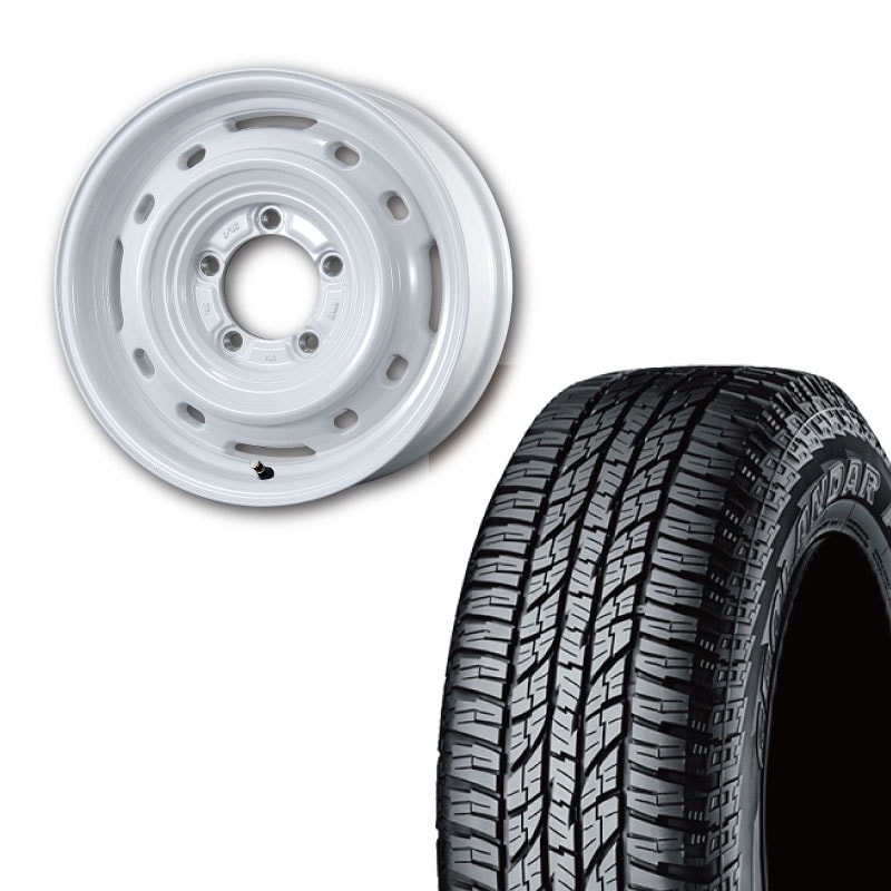 225/70R16 選べるタイヤセット <br> UNIONRIM TX 16×5.5J +20 139.7 5H <br> 1本価格 ジムニー シーエルリンク