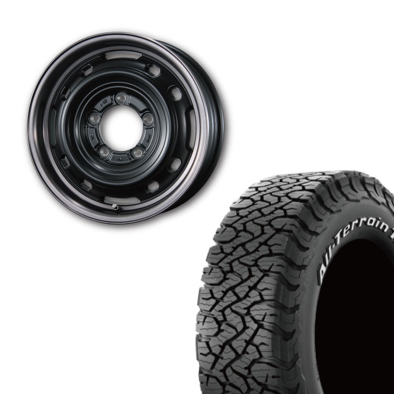 225/70R16 選べるタイヤセット <br> UNIONRIM TX 16×5.5J +20