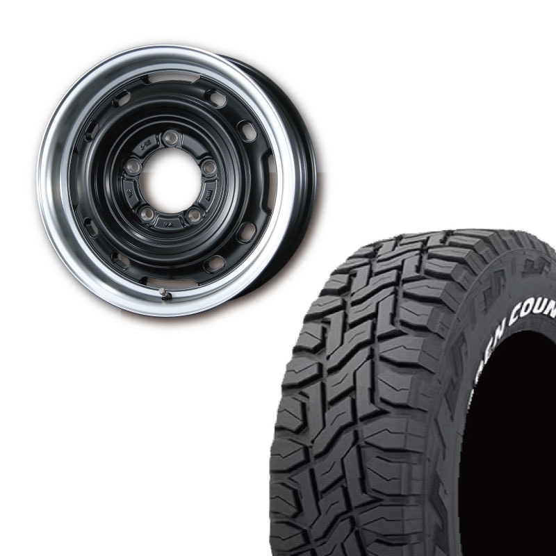 225/70R16 選べるタイヤセット <br> UNIONRIM TX 16×5.5J +20