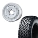 225/70R16 選べるタイヤセット <br> UNIONRIM TX 16×5.5J +20 139.7 5H <br> 1本価格 ジムニー シーエルリンク