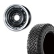 225/70R16 選べるタイヤセット <br> UNIONRIM TX 16×5.5J +20 139.7 5H <br> 1本価格 ジムニー シーエルリンク