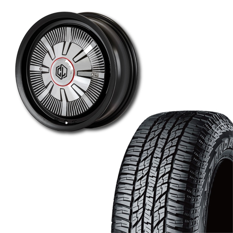 175/80R16 選べるタイヤセット <br> The First 16x5.5J +20 139.7 5H <br> 1本価格 ジムニー シーエルリンク
