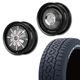 175/80R16<br> 選べるタイヤセット <br>【純正車輌 適合】<br> The First <br>センターカバー2枚セット<br>コンプトン ガーデナ<br> 16x5.5J +20 139.7 5H <br> ジムニー<br>1本価格