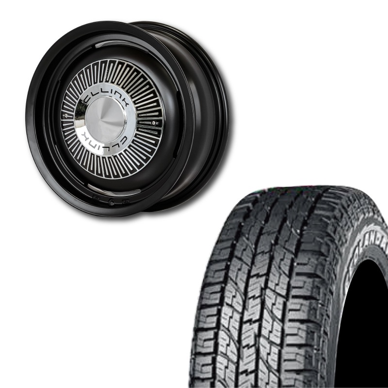 185/85R16 選べるタイヤセット <br> The First 16×5.5J +20 139.7 5H <br> 1本価格 ジムニー シーエルリンク
