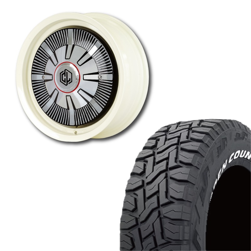 185/85R16 選べるタイヤセット <br> The First 16×5.5J +20 139.7 5H <br> 1本価格 ジムニー シーエルリンク
