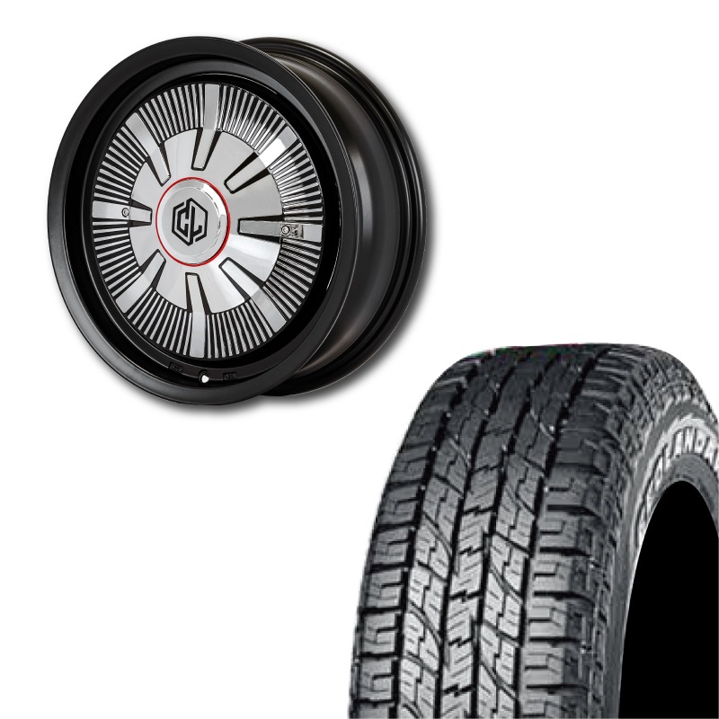 185/85R16 選べるタイヤセット <br> The First 16×5.5J +20 139.7 5H <br> 1本価格 ジムニー シーエルリンク