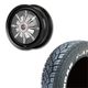 185/85R16 選べるタイヤセット <br> The First 16×5.5J +20 139.7 5H <br> 1本価格 ジムニー シーエルリンク