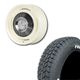185/85R16 選べるタイヤセット <br> The First 16×5.5J +20 139.7 5H <br> 1本価格 ジムニー シーエルリンク