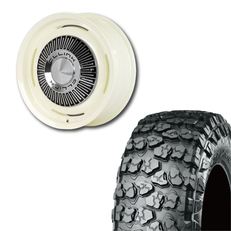 7.00R16 選べるタイヤセット / KG Wheels KW01-01 16×5.5J +20