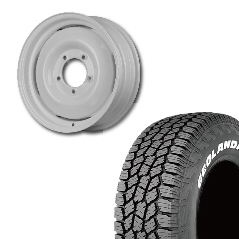 Dueler 175/80R16 タイヤ・ホイールセット 175/80R16 91S〈4本〉ブリヂストンDUELER H/L 850〈デューラー H/L 850