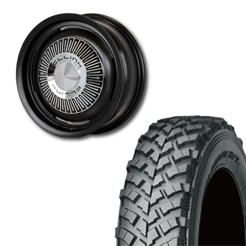 195R16 選べるタイヤセット <br> The First 16×5.5J +20 139.7 5H <br> 1本価格 ジムニー シーエルリンク