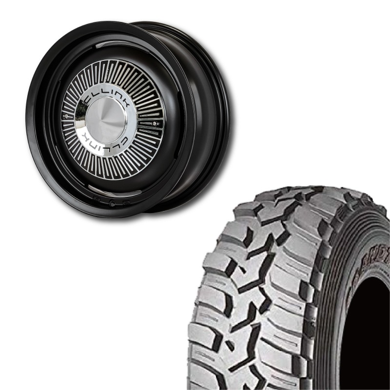 195R16 選べるタイヤセット <br> The First 16×5.5J +20 139.7 5H <br> 1本価格 ジムニー シーエルリンク