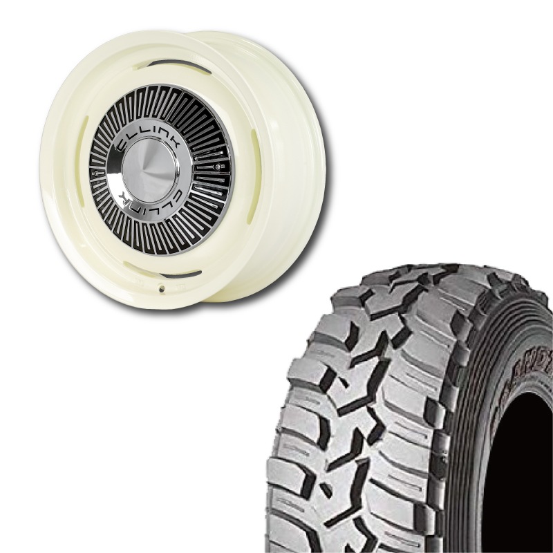 195R16 選べるタイヤセット <br> The First 16×5.5J +20 139.7 5H <br> 1本価格 ジムニー シーエルリンク