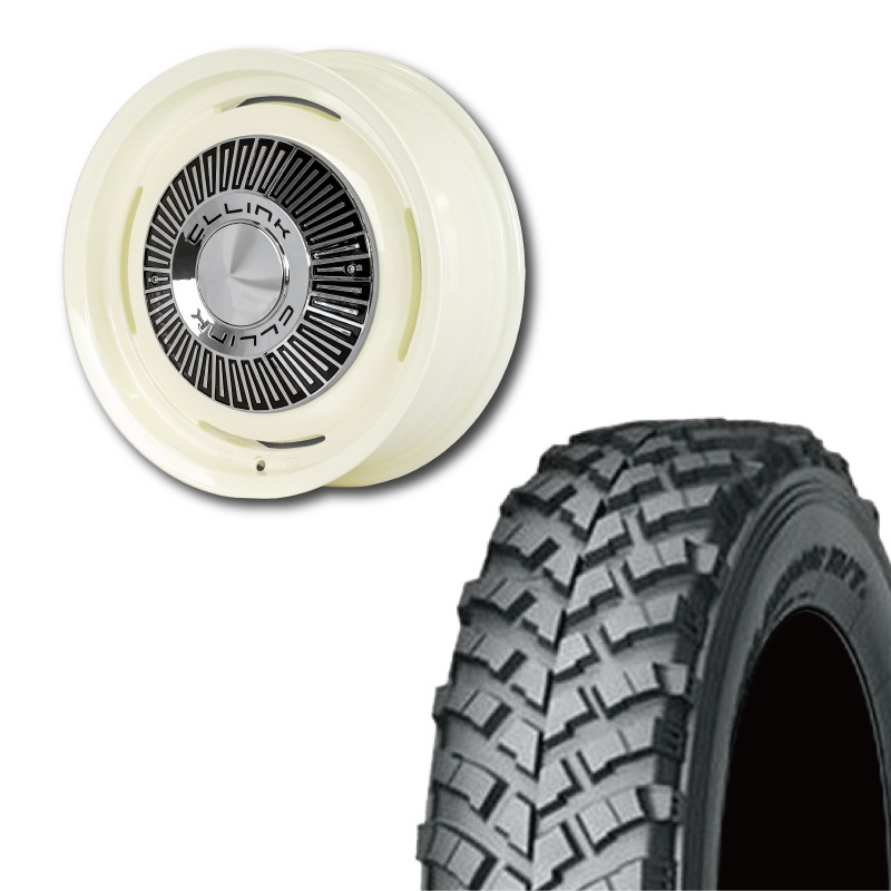 195R16 選べるタイヤセット <br> The First 16×5.5J +20 139.7 5H <br> 1本価格 ジムニー シーエルリンク