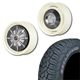 195R16<br> 選べるタイヤセット <br>【1インチUP 推奨】<br> The First <br>センターカバー2枚セット<br>コンプトン ガーデナ <br>16×5.5J +20 139.7 5H <br> ジムニー<br>1本価格