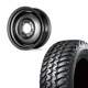 185/85R16 選べるタイヤセット <br> オールドスタイルスチールホイール 16×5.5J +20 139.7 5H <br> 1本価格 ジムニー シーエルリンク