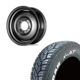 185/85R16 選べるタイヤセット <br> オールドスタイルスチールホイール 16×5.5J +20 139.7 5H <br> 1本価格 ジムニー シーエルリンク