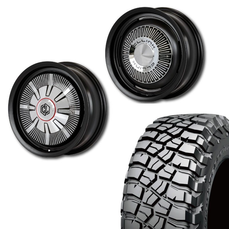 225/75R16<br> 選べるタイヤセット <br>【3インチUP 推奨】<br