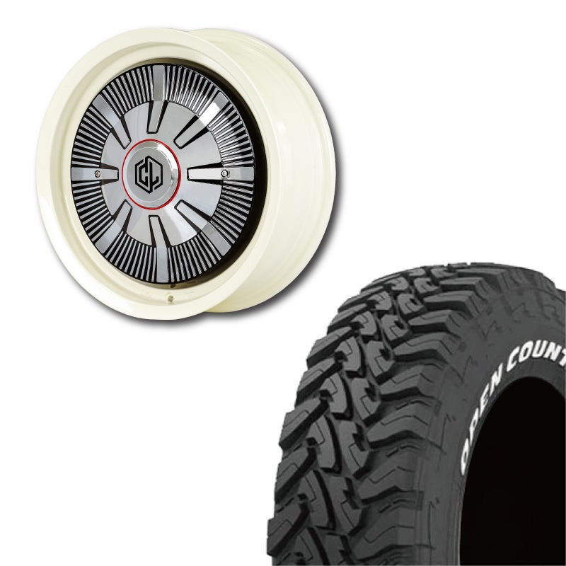 225/75R16 選べるタイヤセット <br> The First 16×5.5J +20 139.7 5H <br> 1本価格 ジムニー シーエルリンク