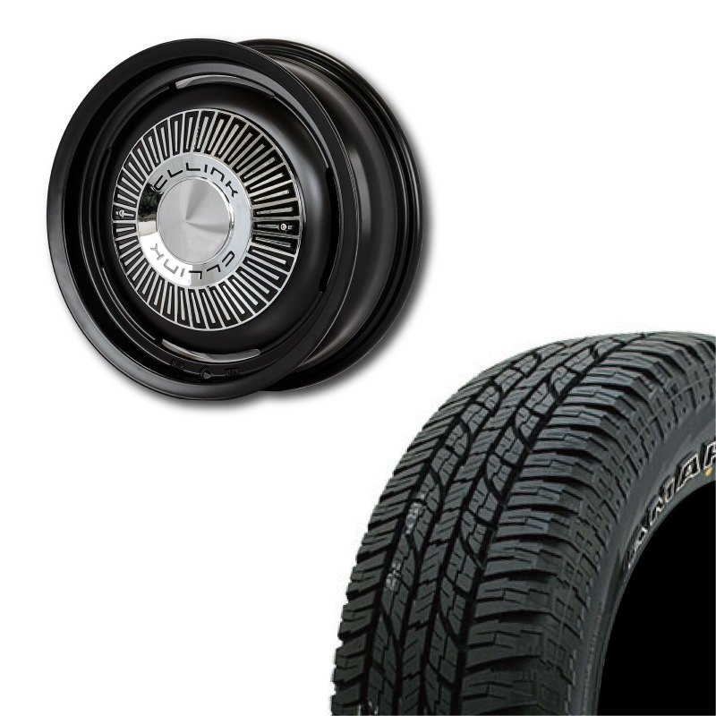 225/75R16 選べるタイヤセット <br> The First 16×5.5J +20 139.7 5H <br> 1本価格 ジムニー シーエルリンク