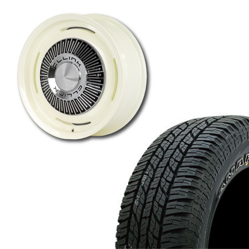225/75R16 選べるタイヤセット <br> The First 16×5.5J +20 139.7 5H <br> 1本価格 ジムニー シーエルリンク