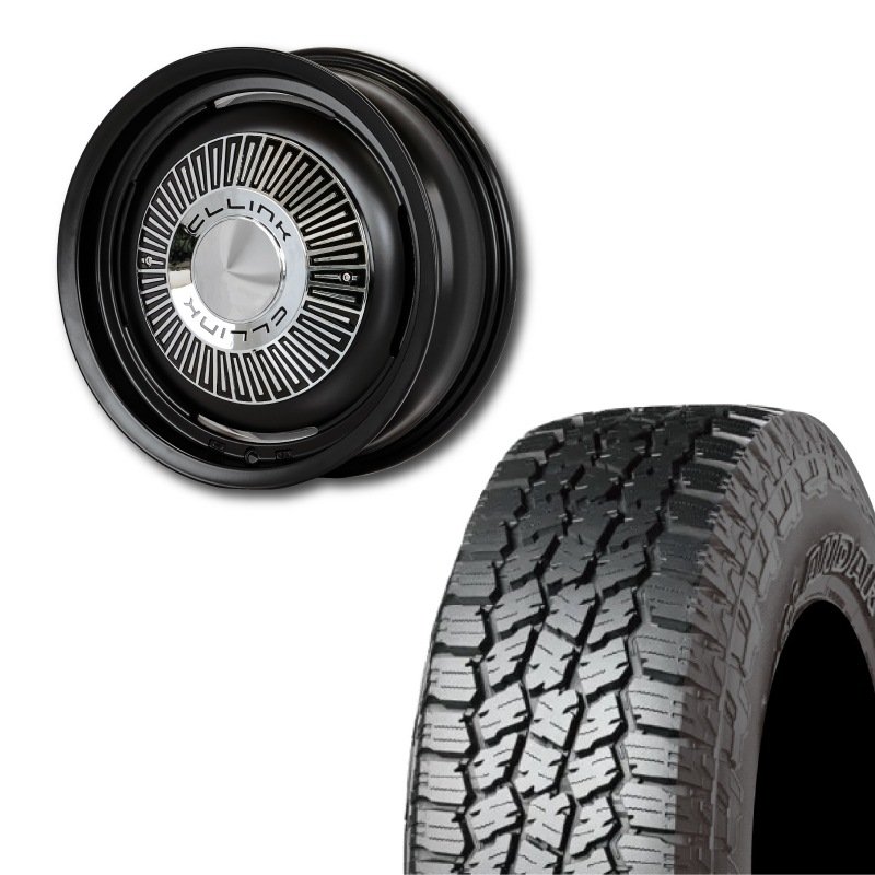 225/75R16 選べるタイヤセット <br> The First 16×5.5J +20 139.7 5H <br> 1本価格 ジムニー シーエルリンク
