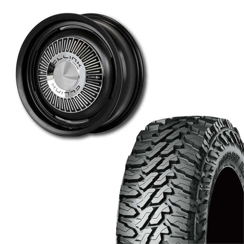 225/75R16 選べるタイヤセット <br> The First 16×5.5J +20 139.7 5H <br> 1本価格 ジムニー シーエルリンク