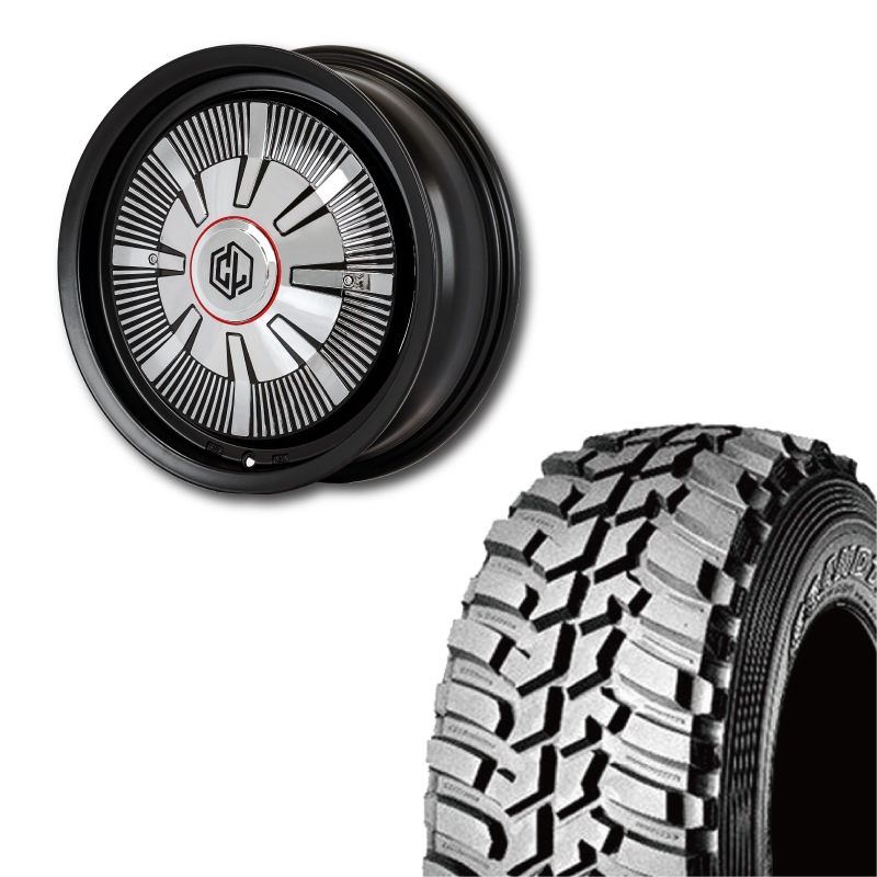 225/75R16 選べるタイヤセット <br> The First 16×5.5J +20 139.7 5H <br> 1本価格 ジムニー シーエルリンク