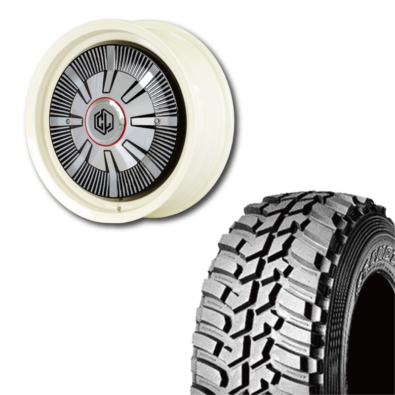 225/75R16 選べるタイヤセット <br> The First 16×5.5J +20 139.7 5H <br> 1本価格 ジムニー シーエルリンク